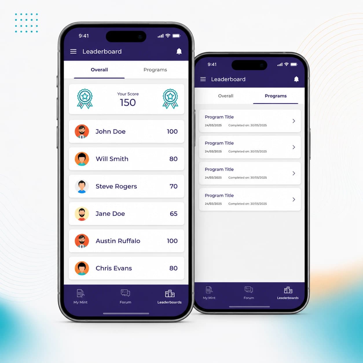 Recognition that drives completion. — Brainmint app screen