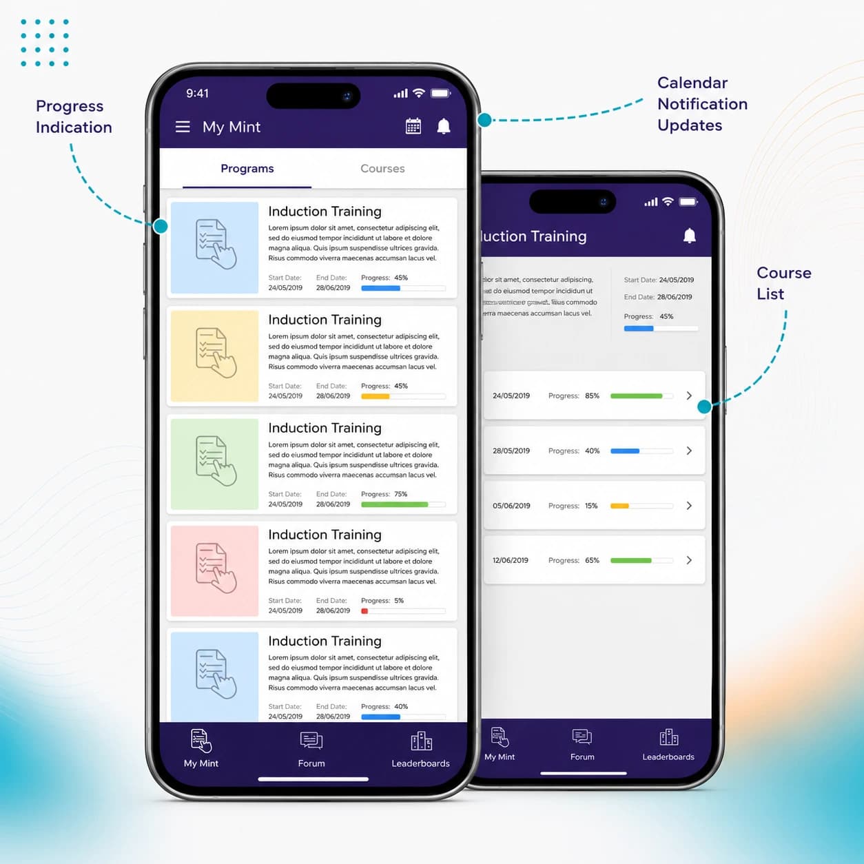 Every programme in one place. — Brainmint app screen